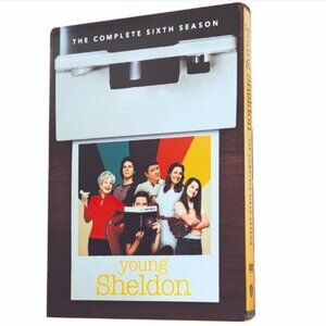 Young Sheldon Season 6 DVD 2 Disc Brand New Bundled Box Set